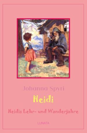 Heidi Band 1: Heidis Lehr- und Wanderjahre. Das Weisenmädchen Heidi wird zu seinem Großvater, dem Alm-Öhi auf die Alp geschickt und soll dort künftig leben. Heidis Tante Dete kann sich nicht mehr um sie kümmern. Der Großvater ist nicht erfreut, kümmert sich aber fürsorglich um Heidi und gewöhnt sich an das aufgeweckte, lebenslustige Mädchen. Heidi findet in dem Ziegenhirten Geissenpeter einen guten Freund und wandert mit ihm hinauf zu den hochgelegenen Alpenweiden. Als Heidi acht Jahre alt ist, holt ihre Tante sie nach Frankfurt. Aber Heidi hat Heimweh nach dem Großvater und den Bergen.