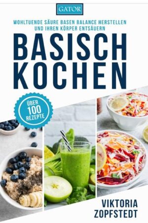 Fühlen Sie sich häufig ausgelaugt und erschöpft? Oder leiden Sie regelmäßig an Kopfschmerzen oder fühlen Sie sich allgemein verspannt? Diese und noch weitere Anzeichen können Hinweise darauf sein, dass Ihr Säure-Basen-Haushalt sich nicht in Balance befindet. Sie möchten endlich wieder fit und energiegeladen durch den Tag gehen? Sie denken, dass Sie bei einer basischen Ernährung auf viele Dinge verzichten müssen? In diesem Kochbuch, inklusive Ratgeber, erfahren Sie, welche Vorteile eine basische Ernährung mit sich bringt, und dass Sie keinesfalls auf etwas verzichtet müssen. Sie werden sehen, wie vielfältig eine basenreiche Ernährung sein kann und wie schnell sich diese Ernährungsform positiv auf Ihren Körper auswirkt. Ganz nebenbei werden Sie unter anderem auch positive Veränderungen des Hautbildes wahrnehmen und das ein oder andere überschüssige Kilo verlieren. Sind das nicht großartige Nebenwirkungen? Das erwartet Sie: ✓ Warum ist ein ausgeglichener Säure-Basen-Haushalt so wichtig für den Körper? ✓ Welche Hausmittel helfen gegen einen Säureüberschuss? ✓ Wie können Sie die Balance des Säure-Basen-Haushalts zusätzlich neben einer basenreichen Ernährung unterstützen? ✓ Ein 7-Tage-Ernährungsplan zum Basenfasten. ✓ Über 100 tolle Rezepte, welche eine basische beziehungsweise basenreiche Ernährung zur Leichtigkeit machen. ✓ und vieles mehr … Entscheiden Sie sich dafür wieder fit und motiviert durch den Alltag gehen können!