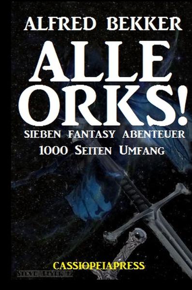 Fantasy- Abenteuer auf dem Kontinent Athranor, der alten Heimat der Elben... aus einem Zeitalter, lange vor der Halblinge- Trilogie, der Elben- Trilogie und der Elbenkinder- Saga. Dieses Ebook enthält folgende sieben Bände: Angriff der Orks Der Fluch des Zwergengolds Die Drachen- Attacke Sturm auf das Elbenreich Überfall der Trolle Das Schiff der Orks Adrala - Die Nebelstadt Der Umfang dieses Ebook entspricht 1010 Taschenbuchseiten. Der Boden erzitterte unter den Füßen von zehntausend elefantengroßen Hornechsen. Auf jedem dieser zumeist dreihörnigen Reptilien ritt mindestens ein schwer bewaffneter Ork- Krieger - auf vielen saßen sogar zwei oder drei. Man hätte meinen können, ein Gewitter würde aufziehen, solch einen Donner verursachten die trampelnden Füße der Hornechsen. An der Spitze dieser gewaltigen Ork- Streitmacht ritt Rhomroor, ihr junger Anführer. Nie hatte es einen jüngeren Anführer als Rhomroor gegeben. Alle drei Orkländer hatten ihn inzwischen anerkannt. Es gab keinen Stamm, der sich zurzeit gegen ihn wandte. Das galt für die auf Hornechsen reitenden Orks ebenso wie für die zu Fuß gehenden Clans, die im Grenzgebirge zu den Menschenreichen hausten, oder die Stämme aus der Skorpion- Senke am Blutfluss, deren Dörfer auf gewaltigen Riesenskorpionen gebaut waren. Selbst die sehr eigenwilligen Bewohner der Orkstadt und die seefahrenden Orks der Insel Orkheim, die sich selbst als zivilisierter ansahen, weil sie das Wasser nicht auf Riesenschildkröten oder Flößen überwanden, sondern richtige Schiffe bauten, hatten ihn anerkannt. Vorerst jedenfalls. Cover: Steve MAYER Alfred Bekker schrieb zahlreiche Romane und Erzählungen - unter anderem für zugkräftige Spannungsserien wie Jerry Cotton, Kommissar X und die Science Fiction- Saga Rhen Dhark. Seine Fantasy- Romane um DAS REICH DER ELBEN, die ELBENKINDER, die DRACHENERDE- SAGA, die GORIAN- Trilogie und die Trilogie um die HALBLINGE VON ATHRANOR machten ihn einem großen Publikum bekannt.