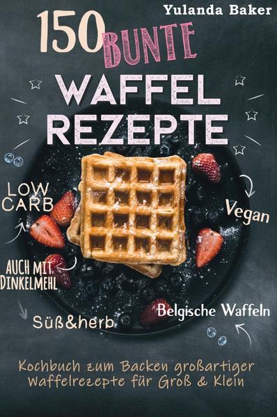 150 Bunte Waffel Rezepte von mir, Yulanda Baker, ist entstanden, weil ich Waffeln einfach liebe. Dieses Kochbuch zum Backen großartiger Waffelrezepte für Groß & Klein bietet Abwechslung, bunte Rezepte & Leckereien aus verschiedenen Ländern. Alles dreht sich rund um Waffeln. Lieber Leser & liebe Leserin, ich freue mich, dass Sie sich für mein Waffel Rezeptebuch entschieden haben und möchte mich ganz herzlich bei Ihnen bedanken. Lieben Sie Waffeln auch so sehr wie ich?Es lässt sich nicht leugnen: Ich liebe Waffeln! Den ganzen lieben Tag lang könnte ich Waffeln essen, zubereiten und an neuen großartigen Rezepten herumfeilen. Es bestehen unendliche viele Möglichkeiten, um Waffeln zuzubereiten. Die einen mögen lieber süße Waffeln und wiederum andere Menschen werden bei herben Waffelrezepten schwach.In diesem Buch finden Sie 150 verschiedene Waffelrezepte für jeden Geschmack. Es sind vor allem folgende Waffelrezepte enthalten: • Klassische Waffelrezepte süßer Art• Rumwaffeln• Französische Waffeln• Belgische Waffeln• Amerikanische Waffeln• Low Carb Waffeln• Vegane Waffeln• Herbe Waffelrezepte mit Fleisch• Herbe vegetarische Rezepte• Waffeln für Kinder• Desserts veganer Art Lasse Sie sich überraschen, was die Welt der Waffel Rezepte alles zu bieten hat. Sie reicht von süß und typisch bekannter Waffel bis hin zur außergewöhnlichen Waffel, welche sogar noch Low Carb ist. In meinem Buch finden Sie 150 bunte Waffel Rezepte, die das Lebe versüßen und auch ebenfalls für herzhaften Genuss und großartige Gaumenfreuden Sorgen. Guten Appetit & viel Vergnügen beim nachmachen! Herzlichst,Ihre Waffelliebhaberin, Yulanda Baker.