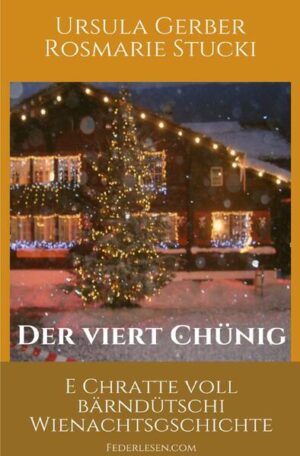 Neben "Der viert Chünig" enthält das Buch 5 weitere berührende Weihnachtskurzgeschichten auf Berndeutsch / Schweizer Mundart. Was isch Advänt?, Vatter Hadorn, wo meh Angscht het vor em Samichlous als Nachbers Ching, E Grittibänz zum Wienachtszmorge, Ds Vreneli, wo über Wienachte muess im Spital blybe umene Wiehnachts-Zwärg im Altersheim