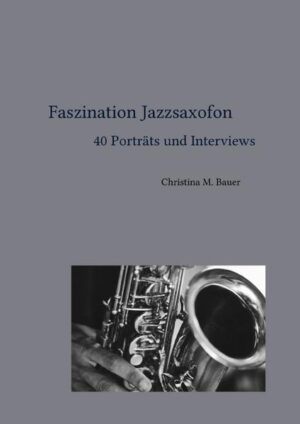 Im Porträt oder Interview dabei: Andy Sheppard, Carolyn Breuer, Sylvain Rifflet, Ravi Coltrane, Leszek ??dlo, Lutz Häfner, Christof Lauer, Kamasi Washington, Klaus Doldinger, Jason Seizer, Matthieu Bordenave, Emil Mangelsdorff, Jaka Kopa?, Jon Irabagon, Karolina Strassmayer, Lakecia Benjamin, Logan Richardson, Thorsten Skringer, Andromeda Mega Express Orchestra, Marius Neset, Mette Henriette, Timo Vollbrecht, Tommy Smith, Charlotte Greve, Émile Parisien, Ilhan Er?ahin, Trish Clowes, Maciej Obara, Beats and Pieces, Birgitta Flick, Julien Soro, Moritz Stahl, Óskar Guðjónsson, Shabaka Hutchings, Céline Bonacina, Angelika Niescier, Camilla George, Tini Thomsen, Sarah Chaksad, Tobias Meinhart. Porträts und Interviews ermöglichen facettenreiche Einblicke in die kreative Welt von Musikerinnen und Musikern, ihre Sichtweisen und Erfahrungen, als Künstler - und als Menschen. In den vergangenen Jahren habe ich viele von ihnen spielen hören, mit ihnen gesprochen und über sie, ihre Ideen und ihre Musik Porträts und Features geschrieben. Dieses Buch ist ein Best of der Artikel über Jazzsaxofonisten aus den Jahren von 2015 bis 2020. Die meisten sind in der Musikzeitschrift sonic erschienen, einzelne in der Zeitschrift Jazzpodium. Für dieses Buch habe ich sie noch einmal neu bearbeitet. Es sind in der Szene etablierte, berühmte Jazzmusiker dabei, und relativ junge Künstler, die ihre Karriere aufbauen. Die Leser und Leserinnen und Saxofonisten aller Stile und (fast) jeden Alters, vor allem aus den USA und Europa. Jede und jeder von ihnen zeigt eine individuelle Version davon, was Jazz ist, und wie Jazzsaxofon klingt.