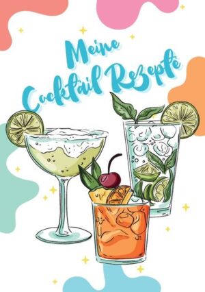 Tolles Geschenk für Hobby Barkeeper, die ihre eigenen Rezepte für Cocktails und Drinks festhalten wollen.   Meine Cocktail Rezepte:  Rezeptbuch zum Selberschreiben - ca. 106 vorgedruckte Seiten  - Platz für 100 Rezepte - Größe DIN A5 - Notiere die Zutaten, Zubereitung, Schwierigkeit, Bewertung usw. Schöne Geschenkidee zum Geburtstag oder zu Weihnachten.