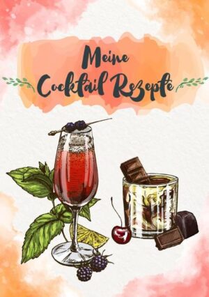 Tolles Geschenk für Hobby Barkeeper, die ihre eigenen Rezepte für Cocktails und Drinks festhalten wollen.   Meine Cocktail Rezepte:  Rezeptbuch zum Selberschreiben - ca. 106 vorgedruckte Seiten  - Platz für 100 Rezepte - Größe DIN A5 - Notiere die Zutaten, Zubereitung, Schwierigkeit, Bewertung usw. Schöne Geschenkidee zum Geburtstag oder zu Weihnachten.