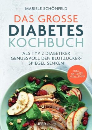 Fürchten Sie sich vor den Konsequenzen ihrer Diabetes? Zurecht! Man rechnet mit bis zu 10 verlorenen Jahren, die normalerweise in Gesundheit verbracht werden. Diabetes kann viele schwere Folgen mit sich bringen: - Koronare Herzkrankheit, Schlaganfall, arterielle Verschlusskrankheit, durch Kalkablagerungen in den Blutgefäßen - Diabetisches Fußsyndrom, jeder dritte Diabetiker ist betroffen - Weitere Folgeschäden sind etwa Sexualstörungen, Wundheilungsstörungen, Hautinfektionen und Zahnprobleme Keine Sorge - Dieses Buch ist Ihr kompetenter und zuverlässiger Begleiter für die Zeit nach der Diabetes Diagnose, um sich viele dieser quälenden Folgen ersparen zu können. Sagen Sie „Nein!“ zu Folgeschäden! - So unterstützt Sie dieses Kochbuch: - LEICHT VERSTÄNDLICH - Nach der Diabetes Diagnose werden Sie immer wieder mit den verschiedensten Regeln und Hinweisen konfrontiert. Dieses Buch erläutert Ihnen die wichtigsten Faktoren auf einfache Weise. - HUNGER VERMEIDEN - Sich diabeteskonform zu ernähren, muss nicht heißen, dass man hungert. Unsere köstlichen Rezepte sind echte Sattmacher! - VIELSEITIGE REZEPTE - Viele Rezeptsammlungen sind sehr eintönig und können so Ihre Motivation mindern. Darum haben wir in diesem Buch besonders auf eine Auswahl abwechslungsreicher Rezepte geachtet. - WISSENSCHAFTLICH FUNDIERT - Dieses Diabetes Kochbuch ist wissenschaftlich fundiert und trotzdem praxisorientiert. Dies wurde durch die Zusammenarbeit verschiedener Experten und Patienten ermöglicht. - LEICHTER EINSTIEG - Durch unsere speziell entworfene 30 Tage Challenge ist eine Umstellung der Ernährung ein Kinderspiel. Hinweis: Aus Umwelttechnischen Gründen und um Ihnen diesen niedrigen Preis zu ermöglichen, wurde bei „Das große Diabetes Kochbuch“ auf die Verwendung von Bildern verzichtet!