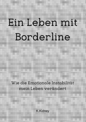 Eine Achterbahn von Gefühlen, Anspannung und Ängsten. Ein Alltag mit einer emotional instabilen Persönlichkeitsstörung unterscheidet sich von dem anderer. Es ist ein Leben, welches oft falsch verstanden wird und Betroffenen das Gefühl gibt falsch zu sein. Oft müssen wir uns anhören, zu sensibel oder emotional zu sein. Oft mal verbirgt sich hinter den Emotionalen Ausbrüchen, aber mehr als viele denken. Wie ich damit umgehe, was ich in den letzten Jahren gelernt habe und welche Erfahrungen mein Umfeld machen durfte, könnt ihr in diesem Buch erfahren.