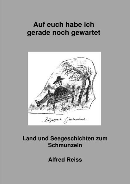 Nach dem ich 2018 mein Buch, Strumgebete , Inhaltsbeschreibung: Bremerhaven, Mitte der 60er Jahre. Nachdem der Autor als Junge von vierzehn Jahren die Abenteuergeschichten des Odysseus gelesen hat, hält ihn nichts mehr an Land. Er spürt nur noch einen Wunsch: ebenfalls auf Reisen gehen, um die Welt zu entdecken. Noch keine sechzehn Jahre alt, verabschiedet er sich von seinen Eltern und heuert als Decksjunge auf seinem ersten Dampfer an. Bis zum 25. Lebensjahr fährt er auf 24 Schiffen rund um den Globus. Nach den ersten zehn Jahren auf den Weltmeeren zieht er Bilanz und lässt sie hier noch einmal Revue passieren, Bilanz mit 25 Jahren, nach zehnjähriger Weltumschiffung auf 24 Schiffen, zwischen meinem 15ten und 25ten Lebensjahr veröffentlicht habe, möchte ich Sie in diesem Buch mit 49 erlebten Geschichten aus meinem Leben auf See und an Land, darum bitten „Schmunzeln Sie mal wieder“ Freuen Sie sich auf 49 Schmunzelgeschichten. Auch wenn Sie beim Lesen denken, was für eine großartige Fantasie, beruhen sich diese Geschichten auf wahre Begebenheiten. Genießen Sie auch seine schöne Schrift, sie ist außergewöhnlich. Leider geht unsere Handschrift immer mehr verloren und darum wurde entschieden das Original Manuskript zu drucken. Tauchen Sie für einige Momente in Alfred Reiss Leben ein und schmunzeln Sie für eine Weile mal wieder. Los geht`s ...