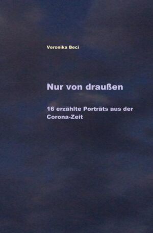 In den 16 Geschichten aus der Corona-Zeit stehen die Porträts unterschiedlichster Menschen im Vordergrund: die Durchschnittsfamilie, der schüchterne Kurator, die ehrgeizige Pharmazeutin, der Misanthrop, die still lebende Erzieherin, die Charakterköpfe eines Dorfes und viele andere Personenbilder werden liebevoll skizziert. Eingebettet sind die Charakterstudien in die Krisenatmosphäre der jüngsten Vergangenheit. Die Figuren der Geschichten durchleben sie auf die ihnen eigene Weise. Mal humorvoll, mal ironisch, dann wieder nachdenklich oder kritisch, manchmal auch recht bissig geht es in diesen Geschichten zu, die der menschlichen Seele auf den Grund spüren.