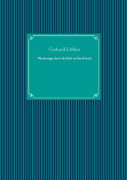 Nachdruck der Originalausgabe von 1883. Gerhard Löbker beschreibt in seinem Werk "Wanderungen durch die Mark und das Ruhrtal" Eindrücke die er bei seinen Wanderungen durch das südliche Westfalen gewann.