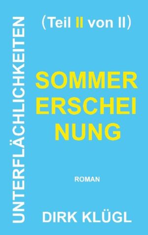 Wir sind wieder am Anfang unserer Geschichte. Zurück am Frühstückstisch, im Jahr 2014. Claudia und Gross sind gerade erst zur Tür raus, aber Paul bleibt kaum Zeit zum Verschnaufen. Allerlei neuer Trubel, der scheinbar nur darauf gewartet hat den geplagten Hausmann auf Trab zu halten, ist bereits auf dem Vormarsch. Aber ein wenig Stress soll ja bekanntermaßen sogar gesund sein? Na, was auch immer ... Liebe, Kunst, Party, Poker und jede Menge an Lektionen und Erkenntnissen erwarten unseren lieben Herrn Doktor auch im zweiten Teil seiner holprigen Reise. Unbeschönigte Blicke, harte Worte, menschliche Abgründe. Ach ja, und die Vergangenheit, die Vergangenheit holt einen garantiert immer wieder ein.