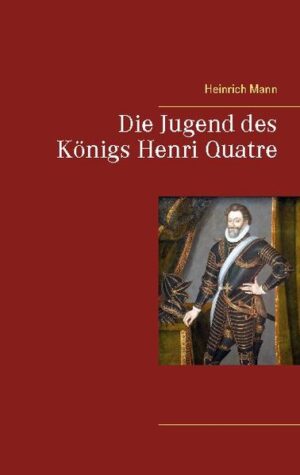 "Die Jugend des Königs Henri Quatre" ist der 1935 veröffentlichte erste Band der beiden Romane Heinrich Manns über den französischen König Heinrich IV. Ihm folgte 1938 der zweite Band "Die Vollendung des Königs Henri Quatre". Sie gelten zusammen als ein bedeutendes Werk Heinrich Manns.