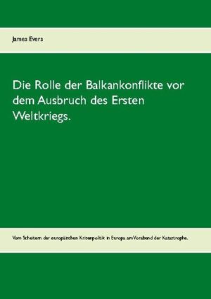 Die Rolle der Balkankonflikte vor dem Ausbruch des Ersten Weltkriegs. | Bundesamt für magische Wesen