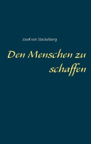 Die Schöpfungsgeschichte erzählt auf heitere Art, wie Gottvater den Menschen erschafft und ihm wesentliche Eigenschaften wie die Liebesfähigkeit und die kreative Intelligenz einpflanzt. Gottvater ist Ingenieur mit einem Hang zur Skurrilität, sein Auftraggeber für die Erschaffung des Menschen ist die übergeordnete Intelligenz, ein Wesen, das Gottvater übergeordnet ist, wie schon der Name sagt. Nebenbei heisst Gottvaters Gattin Luzifer. Die Geschichte nimmt einige Bezüge auf die alttestamentarische Mythologie und vermischt sie locker mit anderen, zum Beispiel der altgriechischen oder der hinduistischen. Ansonsten beschreibt sie das Leben eines introvertierten, wenig auf Äußerlichkeiten achtenden Schöpfers, der sich neben den Ärgernissen mit seinen Schöpfungsprojekten mit den Alltäglichkeiten einer Ehe und eines Himmels voller Engel (Putten, Cherubimen, Seraphinen) herumschlagen muss. Unter anderem erläutert die Geschichte, warum die Programmfunktion Liebe beim Menschen immer wieder für Konfusionen sorgt und warum der Mensch keine Seele hat.