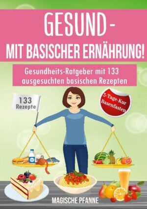 BASISCHE ERNÄHRUNG: Du willst mit basischer Ernährung Deine Gesundheit verbessern & Krankheiten vorbeugen? Aber dabei nicht auf genussvolles, leckeres Essen verzichten? In diesem Buch findest Du 133 schmackhafte Rezepte & profitierst dabei noch von Vorteilen wie mehr Energie & einem angenehm entspannten Körpergefühl. Finde heraus, ob dieses Buch Dir weiterhelfen kann: + Du bist an basischer Ernährung interessiert & willst wissen, wie sie wirkt und was Du genau tun musst, um davon zu profitieren? + Du fühlst Dich manchmal schlapp, müde und ohne Energie? + Du bist auf der Suche nach einem Basen-Kochbuch mit fundiertem Ratgeberteil und vielen abwechslungsreichen, leckeren Rezepten? + Dir ist wichtig, dass die Gerichte schmecken, "gelingsicher" sind und verständlich beschrieben werden? + Du willst von jedem Rezept die "Basenbilanz" und die Nährwerte kennen, wissen wie stark basenbildend es ist? + Du weißt, dass viele Nahrungsmittel den Körper übersäuern und willst ab jetzt ein starkes Fundament für Deine spätere Gesundheit legen? => Dann ist das Basenbuch "Gesund - Mit basischer Ernährung!" genau das richtige Buch für Dich! Warum basische Ernährung? Der menschliche Körper ist auf eine basenreiche Ernährung angewiesen, viele unserer Nahrungsmittel, die wir so gerne essen, übersäuern unseren Körper und schaden uns. Das führt zu einem erhöhten Risiko von Zivilisationskrankheiten wie Diabetes, Herz-Kreislauferkrankungen oder gar Krebs. Es ist einfach dieses Risiko zu vermeiden, es gibt durchaus gesunde Säurebildner, die man sich gönnen kann. Das alles erfährst Du im Buch! Egal, ob Du dauerhaft Deine Ernährung umstellen willst oder "nur" mal zwischendurch für ein paar Tage Basenfasten möchtest. -------------------------------------- Profitiere wie viele Menschen vor Dir von Basischer Ernährung und sicher Dir jetzt Deine eigene Ausgabe "Gesund - Mit basischer Ernährung"! ----------------------------------------