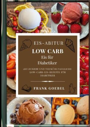 Irgendwann landen alle beim Eis-Abitur! Nach dem überwältigenden Erfolg unseres Eis-Abitur Klassenbuches, präsentieren wir hier unser Buch Eis-Abitur Low Carb - Eis Für Diabetiker in der Color-Edition. Endlich ein richtiges Buch zum Thema Eisherstellung in der Low-Carb-Version. Ihr habt die Eismaschine und dieses Buch zeigt Euch, was Ihr damit machen könnt! 168 leckere und tiefkühltaugliche Low-Carb-Eis-Rezepte, Sorbets und Milch-Sahne-Eis, mit Gelinggarantie für Diabetiker und alle Low-Carb-Fans. Jedes einzelne Rezept ist fein bilanziert, für höchsten Geschmack und beste Verträglichkeit. Zu jedem Rezept werden alle relevanten Nährwerte übersichtlich geliefert. Zum Buch gehört unsere Eisbilanz, ein Tool mit Nährwertrechner, das man einfach per Mail anfordern kann. Mit der Eisbilanz kann man jedes Rezept auf seine persönliche Wunschmenge zum Befüllen seiner Eismaschine umrechnen lassen. Darüber hinaus bildet der theoretische Teil des Buches die Grundlagen dafür, dass man mit der Eisbilanz eigene Rezepte in der Low-Carb-Version erstellen kann. Unsere Eisbilanz wächst kontinuierlich weiter, bietet immer neue Rezepte, die dieses Buch ergänzen und das alles ohne teure Fertigpulver. Das bietet wohl kein anderes Buch zum Thema auf dem Markt. Die Theorie ist leicht verständlich beschrieben und macht Lust auf eigene Kreationen. Natürlich kann man auch ohne viel Theorie gleich loslegen und die vielen Rezepte ausprobieren. Unsere Gruppe Eis-Abitur bietet bei Facebook einen regen Austausch und beantwortet alle Fragen, die hier und dort vielleicht noch entstehen. So bleibt niemand allein. Unser Praktikant Emil, der erste Kater der Welt, der sein Eis-Abitur macht, hat unser Buch Eis-Abitur Low Carb - Eis für Diabetiker nicht nur durch eine tolle Trickkiste bereichert, er liefert auch leckere Rezepte aus seiner neuen Cocktailbar und zeigt, wie leicht man das eine oder andere Variegato für sein Eis herstellen kann, ganz ohne teure Fertigpulver. Natürlich sind wir auch bei Instagram vertreten und haben einen Kanal bei YouTube. Das alles bietet unser tolles Buch Eis-Abitur Low Carb - Eis Für Diabetiker. Viel Spaß und Erfolg damit! Emil und Frank