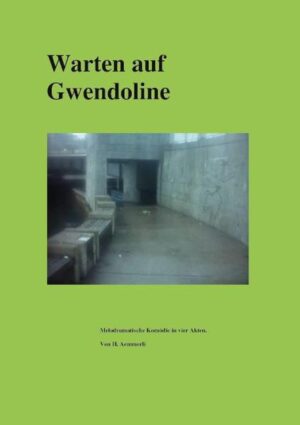 Warten auf Gwendoline ist eine melodramatische Komödie. Sie enthält gesellschaftskritische Satire und vielschichtige politische Anspielungen. Es jagen sich völlig unerwartete Ereignisse. Das ganze Stück ist in die Kategorie des absurden Theaters einzuordnen. Inspiriert wurde der Autor durch Samuels Becketts Warten auf Godot.
