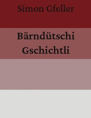 Für die Buchung einer exklusiven Diskussionsrunde bzw. Lesung mit dem Herausgeber, Fragen, Wünsche oder Anmerkungen schreiben Sie eine E-Mail an books.gabrielarch [at] t-online.de. Bärndütschi Gschichtli von Simon Gfeller vereint seine drei schönsten, in Schweizer Mundart geschriebenen Kinder- und Jugendgeschichten (Drätti, Müetti u der Chlyn: Bylder us myr Buebezyt, Heimisbach: Bilder u Bigäbenheiten us em Bureläbe, Seminarzyt: Chrütli u Urchrütli us eme Jugetgarte) sowie den Bauernroman Eichbüehlersch: E Wägstrecki Bureläbtig in einer schönen Druckausgabe. Die nostalgische Schönheit der Berndeutschen Sprache (Bärndütsch) wird in diesen Klassikern deutlich. Ein Fünftel der Erlöse wird an Vereine zur Förderung schweizerdeutscher Dialekte gespendet. Sie möchten diese vier und noch drei weitere Werke von Simon Gfeller zusätzlich in digitaler Form lesen? Dann kaufen Sie das Premium-E-Book Simon Gfeller: Ausgewählte Werke in Bärndütsch (ISBN: 9783752641851).