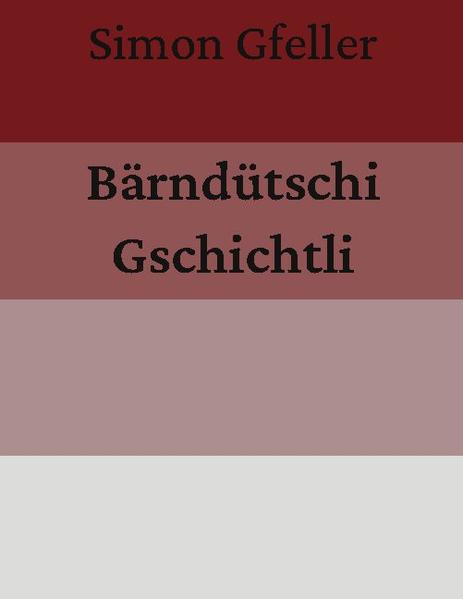 Für die Buchung einer exklusiven Diskussionsrunde bzw. Lesung mit dem Herausgeber, Fragen, Wünsche oder Anmerkungen schreiben Sie eine E-Mail an books.gabrielarch [at] t-online.de. Bärndütschi Gschichtli von Simon Gfeller vereint seine drei schönsten, in Schweizer Mundart geschriebenen Kinder- und Jugendgeschichten (Drätti, Müetti u der Chlyn: Bylder us myr Buebezyt, Heimisbach: Bilder u Bigäbenheiten us em Bureläbe, Seminarzyt: Chrütli u Urchrütli us eme Jugetgarte) sowie den Bauernroman Eichbüehlersch: E Wägstrecki Bureläbtig in einer schönen Druckausgabe. Die nostalgische Schönheit der Berndeutschen Sprache (Bärndütsch) wird in diesen Klassikern deutlich. Ein Fünftel der Erlöse wird an Vereine zur Förderung schweizerdeutscher Dialekte gespendet. Sie möchten diese vier und noch drei weitere Werke von Simon Gfeller zusätzlich in digitaler Form lesen? Dann kaufen Sie das Premium-E-Book Simon Gfeller: Ausgewählte Werke in Bärndütsch (ISBN: 9783752641851).