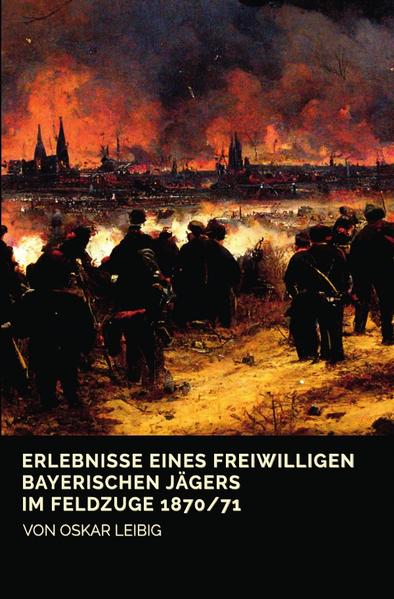 Es gibt kaum einen Studenten, der dem Kriegstaumel im Jahre 1870 widerstehen kann. Zu verlockend sind die Aussichten auf Ruhm und Ehre im Feld. Der Erlanger Student Oskar Leibig ist einer von ihnen. Was zählte schon Studium und Semester, wenn das Vaterland rief? Der alte Erzfeind Frankreich hatte wieder den Fehdehandschuh geworfen und den Krieg erklärt. Oskar Leibig meldet sich als Kriegsfreiwilliger und bald gehört er dem Jäger-Bataillon an. Jetzt heißt es Marschieren und Schießen üben. Die Ungeduld, endlich ins Feld zu ziehen, wächst. Inzwischen waren die ersten Siegesnachrichten von Weißenburg, Wörth und Spicherer Höhen eingetroffen und hatten ganz Deutschland in höchste Aufregung versetzt. Was blieb noch für ihn zu tun, wenn der Krieg so schnell vorbei ist? Am 17. August 1870 ist es endlich auch für Oskar Leibig soweit. Der Ausmarsch ins Feld beginnt.