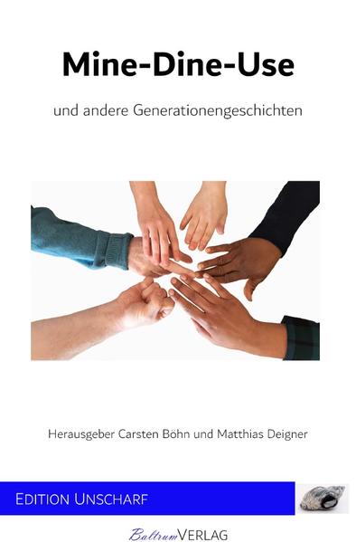 Mine-Dine-Use und andere Generationengeschichten Der zweite Band aus der Ausschreibung Generationen des Baltrum Verlages. Mine-Diese-Use ist ein plattdeutscher Begriff für eine Patchworkfamilie. Hier erleben Sie einzelnen Geschichten aus den Spannungsfeldern der Generationen, zusammengefügt wie eine Patchworkfamilie, ein Buch mit nachdenklichen Geschichten, aber auch mit Humor.