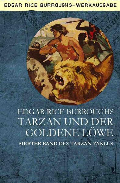 Tarzan wurde betrogen. Betäubt und hilflos fiel er in Hände der grausamen Priester von Opar - einer Stadt, deren Herkunft sich auf das untergegangene Atlantis gründet. Wieder rettet La, die Hohepriesterin des Flammengottes, Tarzan, obwohl dieser ihre Liebe nicht erwidert. Tarzan flieht mit La in das sagenhafte Tal der Diamanten, wohin ihm auch Dschadbalja, der goldene Löwe, folgt. Vor ihnen liegt ein Land, in welchem grausame Gorillas über Sklaven herrschen. Und zur gleichen Zeit schmiedet Estaban Miranda, der Tarzan zum Verwechseln ähnlich sieht, seine verräterischen Pläne.... Der Roman TARZAN UND DER GOLDENE LÖWE erschien erstmals ab Dezember 1922 (unter dem Titel TARZAN AND THE GOLDEN LION) als siebenteilige Serie im Argosy-All-Story-Weekly-Magazin. Eine erste Buchveröffentlichung folgte 1923. Der Apex-Verlag veröffentlicht TARZAN UND DER GOLDENE LÖWE in der deutschen Übersetzung von Eduard Pfeiffer, bearbeitet von Christian Dörge.