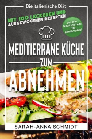 Mediterrane Küche: Holen Sie sich den Mediterranen Genuss des Südens direkt in Ihre Küche! Können Sie sich das vorstellen? Ein Abend in der Toskana, der Leckere Geruch von Kräutern und gebratenem Knoblauch zieht durch die Straßen und alle Restaurants öffnen ihre Türen. Wer von uns hat nicht schon mal versucht, diese ganz bestimmte Atmosphäre einzufangen? Diese Besonderheiten der Küche des Südens mit nach Hause zu nehmen? Dieses Buch offenbart Ihnen endlich die Geheimnisse und die zahlreichen Variationen der mediterranen Küche! Von Frühstück bis Dinner, aus Italien ist in diesem Buch alles vereint, was sie immer schon mal über die Gerichte der Mittelmeerküste wissen wollten. Und das Essen aus Italien, entlang dieser Küste ist nicht nur unvergleichlich leicht und lecker, sondern auch sehr gesund und wohlbekömmlich. Dadurch ist es auch so einfach mit diesen Gerichten eine „mediterrane Diät“ zu starten, die Geist und Körper stärkt und somit für eine lang anhaltende Gesundheit sorgt. 100 Rezepte, die Ihnen eine Auswahl bieten, die Sie sich jetzt noch gar nicht vorstellen können. Holen Sie die kulinarische Lebensart des Südens an Ihren Esstisch und wecken Sie schon zu Hause Ihre Lust auf Sonne, Sommer, Strand und Meer.