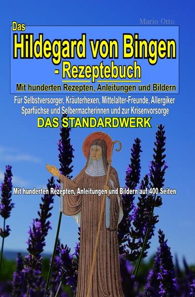 Mit allem, was Hildegard- Freundinnen, Gesundheitsbewusste, Kräuterhexen, Allergikerinnen, Sparfüchse, Mittelalter- Freunde, Selbstversorger/innen und kluge Selbermacherinnen wissen müssen. In Schritt für Schritt Anleitung! Ohne Ende Rezepte auf 400 Seiten! In diesem großen, mächtigen und schweren Werk sind mehrere Hundert Rezepte, Anleitungen, Bilder, übersichtliche Tabellen, dutzende Tee- Rezepte, klassische und außergewöhnliche Rezepte zur Herstellung von Salben, Ölen, Tinkturen, Shampoos, Seifen, Sirups, Mandelmilch, Hafermilch, Quark, Joghurt, Erdnussbutter, Kräuterkissen und vielem mehr! Zusätzlich gibt es übersichtliche Tabellen zur Verwendung und Nutzen von ätherischen Ölen und Räuchermitteln, viele bebilderte Schritt für Schritt- Anleitungen für besonders leichtes Gelingen, einem kleinen Kräuterlexikon mit zusätzlichen Rezepten und vieles vieles mehr. Dieses wuchtige Werk lässt keine Wünsche übrig. Daher ist es nicht nur für Hildegard- Freunde ideal geeignet, sondern auch für alle Kräuterhexen, Selbstversorgerinnen, Selbermacherinnen, Allergikerinnen, Sparfüchsinnen, Gesundheitsbewusste und zur Krisenvorsorge! Ein Muss, für alle, die das Meiste und Beste aus Ihrer Zeit, Gesundheit und Geld herausholen wollen!