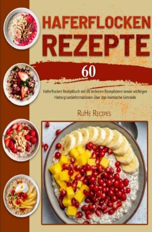 Wir lieben Haferflocken und könnten Sie eigentlich jeden Tag essen. Unser neues Buch widmet sich daher der Haferflocke und den zahlreichen Verwendungsmöglichkeiten in Rezepten für Frühstück, Hauptgerichten, Keksen und Snacks u.v.m. Insgeheim werden Haferflocken aufgrund Ihrer Nährstoffe als Superfoods bezeichnet! Ein Grund mehr sie so häufig wie möglich in den Speiseplan einzubauen. Unser Haferflocken Kochbuch gibt Ihnen daher vielfältigste Rezeptideen mit dem heimischen Getreide. Porridge ist nur eine Möglichkeit der Zubereitung! In unserem Rezeptbuch erwarten Sie nachfolgenden Kapitel » HAFERFLOCKEN - VERGESSENES SUPERFOOD VOM HEIMISCHEN GETREIDEBAUERN » GESUNDHEITLICHE WIRKUNG VON HAFERFLOCKEN » EXKURS: HAFERFLOCKEN BEI ZÖLIAKIE ODER GLUTENSENSITIVITÄT » REZEPTIDEEN ♥ HAFERFLOCKEN ZUM FRÜHSTÜCK ♥ KUCHEN UND MUFFINS MIT HAFERFLOCKEN ♥ KEKSE UND SNACKS MIT HAFERFLOCKEN ♥ SÜßE HAUPTGERICHTE MIT HAFERFLOCKEN ♥ HERZHAFTE REZEPTE MIT HAFERFLOCKEN