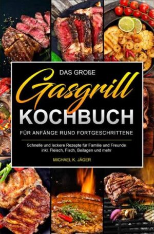 ∇ Das große Gasgrill Kochbuch Für Anfänger und Fortgeschrittene ∇ Schnelle und leckere Rezepte für Familie und Freunde ♦ inkl. Fleisch, Fisch, Beilagen und mehr ♦ Die Tage werden wärmer - die Grillsaison wird wieder eröffnet. Doch einige von uns sind sich unsicher. Was darf ich noch mit gutem Gewissen auf den Grill legen und was nicht? Die Welt ist dabei sich grundlegend zu verändern. Es entsteht viel Kritik an einigen bestehenden Ernährungsweisen und deren Auswirkung auf unsere Umwelt und die Gesundheit und es gibt viele neue Alternativprodukte. Wir Menschen sind Gewohnheitstiere und bleiben gerne beim schon Altbekannten. Doch warum den einen Gasgrill, wenn es der altbekannte Holzkohlegrill auch tut? Wir nehmen ihn einmal genauer unter die Lupe und vergleichen ihn. Denn ein Gasgrill hat nicht nur enorm viele Vorteile sondern ist auch wesentlich umweltschonender. Und genauso, wenn es um unsere Ernährung geht, sind Unsicherheiten total fehl am Platz! Essen soll Spaß machen am besten im Kreise seiner liebsten. Und Grillen ist Teil unserer Geschichte, Tradition und Kultur - Lassen Sie uns gemeinsam das Grillen auf dem Gasgrill in der heutigen Zeit entdecken!