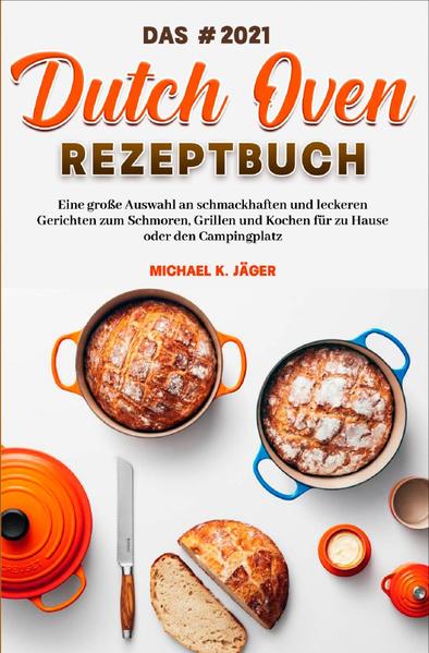 ♦ ♦ Das #2021 Dutch Oven Rezeptbuch ♦ ♦ Eine große Auswahl an schmackhaften und leckeren Gerichten zum Schmoren, Grillen und Kochen für zu Hause oder den Campingplatz Der neue Trend für den Campingplatz und Garten Was gibt es schöneres, als in der Natur auf dem Campingplatz eine tolle Mahlzeit vorzubereiten? Stellen Sie sich vor, dass Sie mit ihren Liebsten im engen Kreis zusammen sitzen und gutes Essen genießen? Dann sind Sie mit diesem Kochbuch genau auf dem richtigen Weg! Schon mal von einem Dutch Oven gehört? Nein? Dann wird es aber dringend Zeit, dass Sie sich über dieses Thema gut informieren. Der Dutch Oven hat in letzter Zeit sehr an Beliebtheit gewonnen und immer mehr Naturbegeisterte, aber auch diejenigen, die etwas im eigenen Garten zubereiten möchten, greifen auf diese neue Innovation zurück. Der Dutch Oven ist ein dreibeiniger Topf aus Gusseisen, der mit seinen drei Beinen am Boden direkt ins offene Feuer gestellt und mit einem entsprechenden Deckel verschlossen werden kann. Wegen seiner vielseitigen Einsetzbarkeit ist er einfach die ideale Lösung für Menschen, die gerne mit Essen experimentieren. In diesem Kochbuch können Sie daher die besten Rezepte für Ihre Fantasien von gutem Essen in der Natur finden! Alle Rezepte sind mit ein bisschen Geschick leicht zuzubereiten und werden Ihnen und Ihrer Familie und Freude eine große Freude und einen vollen Magen bescheren. Das erwartet Sie genau im Überblick in diesem Kochbuch: • Die wichtigsten Informationen über den Dutch Oven • Die Vorteile von dieser Innovation • Die Instandhaltung des Dutch Ovens • Wichtige Tipps und Tricks • Viele tolle und leckere Rezepte speziell für den Dutch Oven