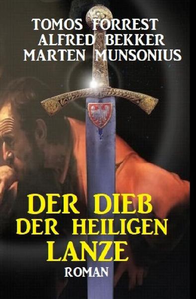 Der Dieb der Heiligen Lanze Roman von Tomos Forrest, Alfred Bekker und Marten Munsonius nach einem Exposé von Alfred Bekker Regensburg Anno 996... Cunrat der Dieb, Affra die Hungrige und der blinde Hantz sind Straßenkinder und schlagen sich mehr schlecht als recht durch das Leben. Zur gleichen Zeit kündigt König Otto seine Ankunft in Regensburg an. Er befindet sich mit seinem Gefolge auf dem Weg nach Rom, um sich zum Kaiser krönen zu lassen. Da bekommt Cunrat der Dieb einen schier unglaublichen Auftrag: Er soll dem Kaiser die Heilige Lanze stehlen und dafür einen Sack Silber bekommen. Ehe er sich versieht, gerät Cunrat in eine Verschwörung ersten Ranges - denn ohne die Heilige Lanze, ist eine Kaiserkrönung in Rom nicht möglich...