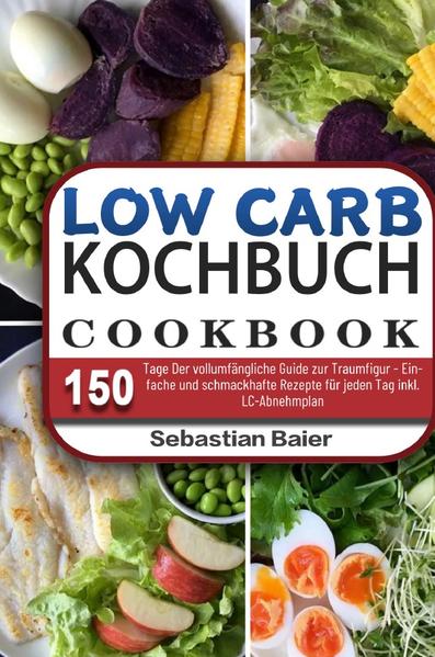 150 Tage Low Carb Kochbuch Der vollumfängliche Guide zur Traumfigur - Einfache und schmackhafte Rezepte für jeden Tag ♦ inkl. LC-Abnehmplan ♦ Abnehmen kann auch Spaß machen! Jeder von uns kennt das Gefühl, wenn man in den Spiegel schaut und dass, was man sieht, einem einfach nicht gefällt. Es ist ein bisschen zu viel hier und dort und auf einmal fühlt man sich nicht mehr wohl in seinem Körper. Der erste Gedanke, der uns in den Sinn schießt, ist eine Diät und das Fitnessstudio. Da viele von uns einfach nur schwer die Motivation und Zeit für sportliche Aktivitäten finden, greifen wir oft auf die Option Nummer 2 zurück - eine Diät. Neben dem Intervallfasten ist auch die Low Carb Diät bei den Menschen beliebt und auch sehr gesund. Dieser neue Trend wird auch Ketodiät bzw. ketogene Diät genannt. Sie basiert auf dem Prinzip der Aufnahme großer Mengen an Fetten und Proteinen und der verringerten Aufnahme von Kohlenhydraten. Haben Sie jetzt Zweifel, weil es nicht logisch klingt, dass Sie viel Fett essen müssen, um Ihre Fettdepots auf dem Körper zu schmelzen? Deshalb sollten Sie zu diesem tollen und einfachen Kochbuch greifen, in dem wir Ihnen näheres zu diesem neuen Trend erklären. Neben dem A und O über die Low Carb Diät erwarten Sie in diesem Buch noch zahlreiche andere Highlights, die alle auf Ihre Bedürfnisse eingestellt sind!