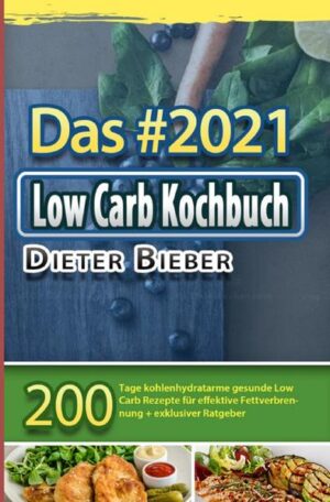 200 Tage Einfache und leckere Rezepte zur optimalen Gewichtsreduktion und Fettverbrennung ♦ inkl. Vegane und Vegetarische Rezepte ♦ In diesem Buch wird das Thema kalorienarme Ernährung beschrieben. Es wird genau erklärt, was kalorienarme Ernährung genau ist und welche verschiedene Arten und Formen es gibt. In diesem Buch erfahren Sie auch, was es mit der kohlenhydratarmen Ernährung auf sich hat. Sie werden lernen, aus welchen Nährstoffen unsere Nahrung besteht, wie sich diese Nährstoffe auf unseren Körper und auf unseren psychischen Zustand auswirken. Sie bekommen dazu neue Rezepte mit auf den Weg, die Ihnen dabei helfen werden, Ihre Ernährung so umzustellen, dass Sie sich satt fühlen und keine Hungerattacken bekommen. Ebenfalls wird verdeutlicht, welche Vorteile eine Low Carb Ernährung mit sich bringt.