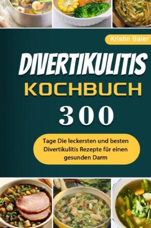 365 Tage Divertikulitis Kochbuch Die leckersten und besten Divertikulitis Rezepte für einen gesunden Darm. In diesem Kochbuch erwartet Sie eine Vielzahl an geeigneten Rezepten bei Divertikulitis. Leiden Sie an Divertikulitis und möchten sich deshalb richtig ernähren? Sie möchten sich der Divertikulitis Ernährung näher kommen? Dann ist dieses Kochbuch genau das richtige für Sie. Sie erfahren in diesem Kochbuch nicht nur die leckersten Divertikulitis Gerichte, sondern auch wertvolle Informationen sowie Tipps über Divertikulitis.