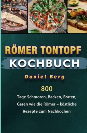 800 Tage Dieses Römer Rezeptbuch bietet Römer Rezepte an und erschafft neue schöne Momente, die in Erinnerung bleiben - Garantiert Neben einer Vielzahl unterschiedlichster Rezepte gibt es Low Carb und vegane Rezepte zum Schlank werden als Bonus dazu! Ihnen ist eine abwechslungsreiche und gesunde Ernährung wichtig? Sie möchten die besten Ergebnisse beim Braten, Kochen und Garen? Sie lieben Gerichte, die lecker und einfach zuzubereiten sind? Der Topf ist aus dem Naturmaterial Ton, mit dem sich viele schmackhafte Gerichte zubereiten lassen. Typische Tontopf Rezepte sind beispielsweise saftige Braten, Speisen mit Hülsenfrüchten, Aufläufe und exotische Gerichte. Sie alle lassen sich schnell und einfach zubereiten.