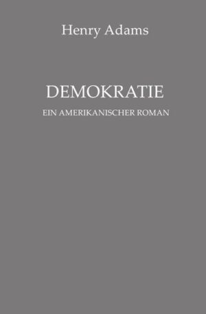 Erstmals auf Deutsch, mit Anmerkungen und einem Nachwort: Der satirische Gesellschaftsroman "Democracy - An American Novel" spielt in Washington nach dem Bürgerkrieg. Zwei Schwestern stehen im Zentrum: Madeleine, eine dreißig Jahre alte, wohlhabende und kultivierte Witwe, deren einziges Kind gestorben ist, lebt mit ihrer fünf Jahre jüngeren Schwester Sybil zusammen. Madeleine sucht nach einer sinnvollen Lebensaufgabe. New York, wo sich alles um Finanzen und Kapital dreht, langweilt sie. Auch dem Beispiel der Bostoner Gesellschaft zu folgen und sich als Mäzenin im Bildungswesen zu engagieren, kommt ihr sinnlos vor. Ihr Interesse am Räderwerk der politischen Macht zieht sie nach Washington D.C. Dort trifft sie auf den gerissenen und skrupellosen Senator Silas P. Ratcliffe. Ratcliffe ist von Madeleine so fasziniert, dass er sie zu seiner zukünftigen First Lady machen will. Dies möchte der aufrichtige John Carrington, der ebenfalls in Madeleine verliebt ist, verhindern. Dazu verbündet er sich mit Madeleines jüngerer Schwester Sybil. Der Roman erschien anonym im März 1880 und war so erfolgreich, daß etliche Raubdrucke davon kursierten. Erst nach Adams‘ Tod wurde das Geheimnis der Autorschaft gelüftet.