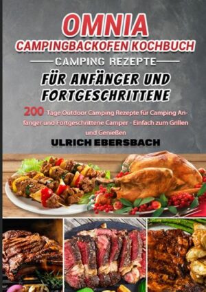 Dieses Campingbackofen-Kochbuch ist voll von köstlichen, leicht zuzubereitenden Rezepten vom Frühstück bis zum Dessert! Mit über 200 Tage Rezepten zur Auswahl finden Sie in diesem Kochbuch bestimmt das, wonach Sie suchen. Inklusive leckerer Soßen Rezepte! Ja, mit einem Campingbackofen (Omnia) ist es möglich, mit Ober- und Unterhitze auf dem Herd zu backen, wenn man keinen Backofen hat. Mit dem Omnia kann man so ziemlich alles zubereiten, was man auch in einem normalen Ofen garen oder überbacken würde. Darunter fallen z.B. Aufläufe, Kuchen, Muffins, Brote uvm.