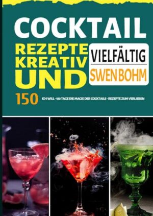 Cocktails sind in vielerlei Hinsicht etwas Besonderes: Sie sind facettenreich, bieten das gewisse Extra an einem besonderen Abend, verbreiten viel Freude beim Zubereiten und Trinken und können den Unterschied machen, wenn es um die Beurteilung einer gelungenen Party geht. Das Interesse an den Mixgetränken wächst zunehmend und zahlreiche Menschen möchten in die Welt der Cocktails eintauchen. Über die vielen Jahre hinweg bildeten sich natürlich einige Klassiker, die bis heute noch als Grundlage für unzählige neue Kreationen genommen werden. In diesem Buch finden Sie selbstverständlich neben dieser Ausgangsbasis auch Inspirationen und Ideen, um Ihren individuellen Cocktail zu kreieren. Sind wir mal ehrlich: Es muss nicht immer der Mojito oder Whiskey Sour sein. Obgleich jeder Cocktail auf seine Art und Weise einzigartige und geschmackvoll ist, bekommen Sie nun die Möglichkeit, zahlreiche Rezepte zu probieren und Ihren Favoriten herauszufinden. Dabei müssen Sie nicht mal aus dem Haus gehen (außer natürlich zum Einkaufen). Sie können ein paar Freunde einladen, sich mit Ihrem Liebsten einen spannenden Abend zu zweit machen oder auf Ihrer eigenen Party mit unvergesslichen Drinks hausieren gehen.