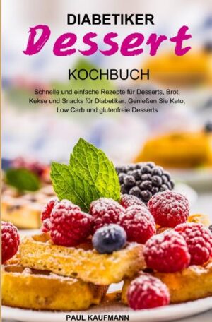 Jeder liebt Brot und Desserts! Wenn Sie eine spezielle Diät machen, dann ist dieses Buch genau das Richtige für Sie! Paleo, Low Carb, glutenfrei, Keto, weizenfrei, aber immer noch mit den gleichen tollen Geschmacksrichtungen. Sie brauchen keine anderen Bücher, denn hier finden Sie alle notwendigen Diabetiker-Rezepte für Keto-Brot und Keto-Desserts! Lernen Sie, wie man diabetisches ketogenes -Brot, -Muffins, -Kuchen, -Kekse, -süße Fettbomben, -Desserts, -Snacks und Leckereien, -Smoothie, Eiscreme, Mousse, Milchshake, Pudding und viele andere.