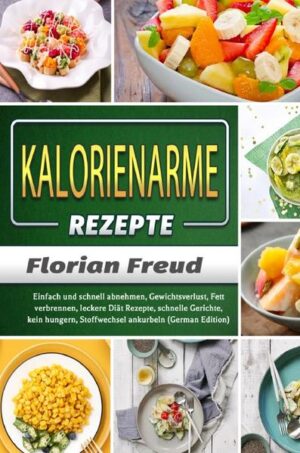 Wer abnehmen möchte, der sollte sich natürlich gesund und abwechslungsreich ernähren. Glücklicherweise muss nicht auf gutes Essen verzichtet werden, wenn man die richtigen Rezepte kennt. In diesem Buch stellt Ihnen die Autorin leckere und kalorienarme Rezepte vor, die Sie ganz einfach in Ihren Alltag einbauen können. Mit einer genauen Diät erzielen Sie schnelle Ergebnisse.