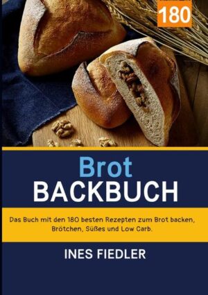 Das große Brotbackautomat Kochbuch - Mit 180 Rezepten für die ganze Familie! Mit dem Brot Backbuch die leckersten Rezepte zubereiten. Sie haben 180 Brotrezepte für jeden Tag. Probiers mal mit Gemütlichkeit! Brot backen? Brötchen backen? Zusammen mit Freunden und Familie am Tisch sitzen und einfach nur genießen - was gibt es Schöneres? Alles lässt sich bequem vorbereiten und die Küche ist bereits aufgeräumt, wenn die Gäste kommen. Eine super Investition und bestes Brot genießen Wenn man einen Brotbackautomat einsetzt, bringt das einige Vorteile gegenüber gekauftem oder im Ofen selbst gebackenen Brot: - Ihr Brot ist immer frisch (Die Brotbackautomat Rezepte helfen Ihnen dabei) - im Ihrem Brot befinden sich nur die Inhaltsstoffe, die man auch selbst hineingibt - Es gibt keine Zusätze oder Backhilfsmittel - Ihr Brot lässt sich nach individuellem Geschmack herstellen - Es gibt verschiedene Programme für jede Art von Brot Bei jedem Brotbackautomaten gibt es unterschiedliche Programme, die Ihnen die vielfältige Nutzung erleichtern. Möchten Sie beispielsweise frische Krapfen, Pizza oder Baguette backen, die Sie nicht in der integrierten Brotbackform ausbacken können, kann Ihnen das Teigprogramm einer Brotbackmaschine sehr hilfreich sein.