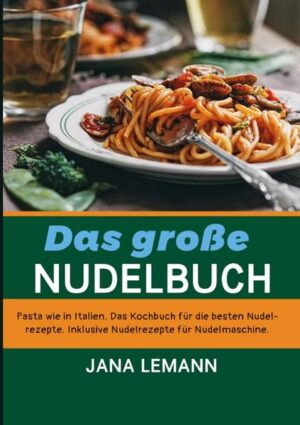 Das große Nudelbuch:Pasta wie in Italien. Das Kochbuch für die besten Nudelrezepte. Inklusive Nudelrezepte für Nudelmaschine. Probiers mal mit Gemütlichkeit! Zusammen mit Freunden und Familie am Tisch sitzen und einfach nur genießen - was gibt es Schöneres? Alles lässt sich bequem vorbereiten und die Küche ist bereits aufgeräumt, wenn die Gäste kommen. Lieben Sie den Geschmack von Pasta? Nudeln selbst gemacht? Mit oder ohne Nudelmaschine Pasta ist seit Generationen der Favorit von Millionen von Menschen. Die Einfachheit, die Schnelligkeit des Kochens und die schiere Vielfalt machen Pasta zu einer ansprechenden Mahlzeit unter der Woche oder zu einem Gericht, das das Herzstück eines viel größeren Dinners sein kann. In der großen Welt der köstlichen Pasta tradizionale wimmelt es nur so von unterschiedlichen Sorten, die sich in Form, Geschichte und gastronomischem Zweck unterscheiden. Jenseits von Spaghetti oder den bequemen und vertrauten Ravioli gibt es ein ganz anderes Reich von Nudelformen - von denen viele nicht auf Ihrer durchschnittlichen Speisekarte auftauchen werden. Nichtsdestotrotz können Sie diesen Leitfaden nutzen, um selbst einige der obskursten Nudelformen und ihre Zwecke zu erkennen. Besitzen Sie eine Nudelmaschine und sind Sie daran interessiert, köstliche hausgemachte Nudeln zu machen, die gesünder und frischer sind als jede Pasta, die Sie im Laden kaufen können? Sie suchen nach dem perfekten Nudel Rezepte Kochbuch?