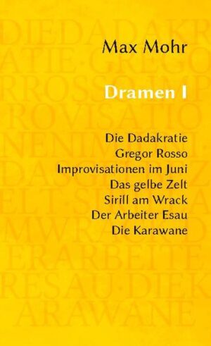 Nachdem sich der Arzt Max Mohr ab 1920 primär seiner Tätigkeit als Schriftsteller widmet, veröffentlicht er in rascher Folge zahlreiche Theaterstücke. Mit den "Improvisationen im Juni" gelingt ihm der Durchbruch als Dramenautor -- Mohr publiziert zu Lebzeiten insgesamt zwölf Schauspiele. Dieser Band enthält die teilweise emendierten Texte der in den Jahren 1920 bis 1924 erschienenen Dramen als Lesefassung.