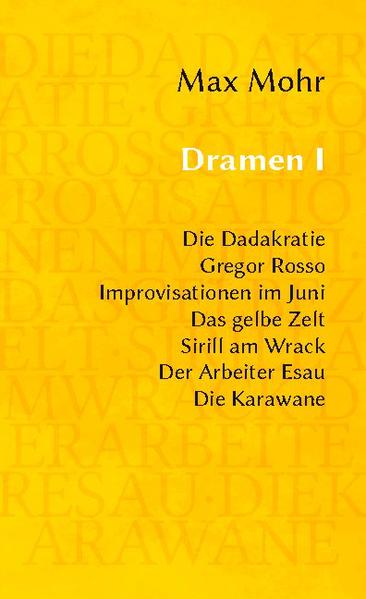 Nachdem sich der Arzt Max Mohr ab 1920 primär seiner Tätigkeit als Schriftsteller widmet, veröffentlicht er in rascher Folge zahlreiche Theaterstücke. Mit den "Improvisationen im Juni" gelingt ihm der Durchbruch als Dramenautor -- Mohr publiziert zu Lebzeiten insgesamt zwölf Schauspiele. Dieser Band enthält die teilweise emendierten Texte der in den Jahren 1920 bis 1924 erschienenen Dramen als Lesefassung.