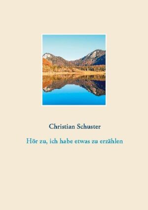 Christian Schuster hat was zu erzählen. Geschichten aus einer Kindheit mit vielen Verletzungen an Leib und Seele, aber auch voller Überlebenslust und Hartnäckigkeit.