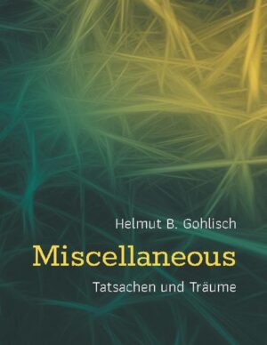 Dieses Buch enthält Geschichten aller Art und ist ein buntes Gemisch meiner Erlebnisse, Gedanken, Wünsche und Träume. Als deutscher Titel blieb nur "Verschiedenes" übrig, was mir nicht gefiel. Dann hätte ich lieber "Ein Kessel Buntes" oder "Leipziger Allerlei" gewählt. Ausnahmsweise habe ich deshalb auf das englische Wort "Miscellaneous" zurückgegriffen, das die gleiche Bedeutung wie "Verschiedenes, gemischt oder Sonstiges" hat. Ich musste allerdings ein paar Mal laut üben, bis ich den Titel richtig aussprechen konnte. Sie müssen ihn ja nicht sprechen. Lesen reicht. Die Kapitel stehen in keiner zeitlichen Reihenfolge zu den Geschehnissen, sondern sind so nacheinander aufgeführt, wie sie mir eingefallen sind. Die meisten Geschichten stammen aus den letzten sechs Jahren, aber wenige haben sich vor zwanzig oder über vierzig Jahren abgespielt. Bis auf die Träume sind alles wahre Geschichten, die sich so (ähnlich) abgespielt haben, wie ich sie schildere. Konkrete Namen habe ich zum Schutz der Personen kaum genannt. Taschenbuch Schwarz-Weiß-Version Das Buch hat 404 Seiten, 161 Abbildungen