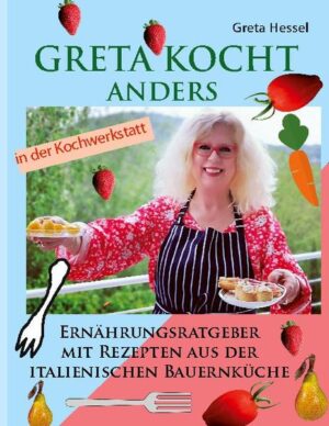 Dieses auf praktischen Erfahrungen beruhende Kochbuch ist zugleich ein Ernährungsratgeber auf dem aktuellen Stand. Es entstand aus der Erkenntnis der Autorin, dass viele gesundheitlich gravierende Ernährungsfehler der traditionellen deutschen Küche vermeidbar wären, wenn in Deutschland eine andere Ernährungsweise entstünde, die sich, beispielsweise, an der Kochkunst der einfachen ITALIENISCHEN BAUERNKÜCHE orientieren könnte. Die Vorstellung, dass eine Ernährung, die GESUNDEN GENUSS OHNE VERZICHT ermöglicht, genau dem Lebensideal der Südeuropäer, besonders der Italiener, entspricht, umreißt die Autorin mit dem Motto DOLCE VITA (Glückliches und gesundes Leben). In diesem Buch geht die Autorin sehr genau auf die Probleme der deutschen Küche ein, die zu wenig Gemüse und Salat sowie zu viele fett-, kohlehydrat- und glutenhaltige Speisen kennt. Hinzu kommen die Probleme, die sich weitgehend aus der fabrikmäßig betriebenen Brot- und Milchherstellung ergeben. Auch wird ein Hintergrund für bestimmte Magen- und Darm-Beschwerden aufgezeigt, der sich aus der Verwendung von Weißmehl sowie von pasteurisierter oder homogenisierter Milch ergibt. Das Kochbuch bietet einen umfassenden Einblick in die Kochwerkstatt der Autorin, worin sie erläutert, wie eine gesundheitlich förderliche Ernährung aussehen kann. Dies wird anhand vieler Rezepte aus der italienischen Bauernküche verdeutlicht, die von der Autorin nachgekocht wurden. Die meisten Gerichte können ohne großes Vorwissen recht schnell zubereitet werden, und auch Anfänger sind nicht überfordert.