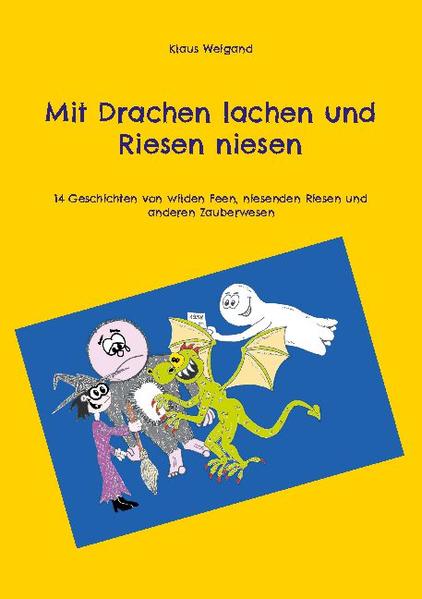 In 14 Geschichten lernen wir wütende Feen, erkältete Riesen und verzweifelte Zauberer kennen. Wir erleben, wie eine Prinzessin einem Drachen hilft und wie eine Hexe wieder in ihrem Hexenbuch lesen kann. Außerdem geht es um Trolle, Wassermänner, Monster und Monsterchen und einen waschechten Flaschengeist. Dazwischen lernen wir noch das eine oder andere besondere Wesen kennen. Mehr wird jetzt aber nicht verraten.