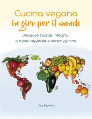 Un viaggio culinario in giro per il mondo con ricette dai cinque continenti. Le ricette in questo libro provengono da 24 paesi e culture diverse. Tutte le ricette sono genuine, senza glutine, senza uova e senza lattosio e non contengono prodotti di origine animale. I piatti possono essere preparati rapidamente e facilmente. Un introduzione gustosa e versatile alla cucina vegana.