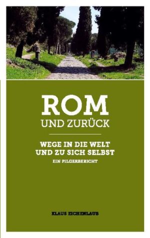 Klaus Eichenlaub entdeckte nach seinem Berufsleben als Lehrer und Schulleiter sowie als nebenberuflich engagierter Leiter von Kinder und Jugendchören mit dem Pilgern eine neue Form des Unterwegsseins in der Welt, nachdem er über Jahrzehnte als kulturhungriger Tourist durch die Länder im Westen und Süden Europas gereist war und sich außerdem in den großen Bergregionen der Welt auf hohe Gipfel gequält hatte. Mittlerweile hat er mit Santiago de Compostela, Rom und Jerusalem die großen christlichen Pilgerziele zu Fuß erreicht und dabei rund 10.000 Kilometer unter die Füße genommen. Auf seiner letzten Pilgerfahrt suchte er erneut den Weg nach Rom, mit dem Vorsatz, auch den Rückweg nach Hause per Pedes anzutreten. Nach Rom und zurück! Mit diesem Buch will der Autor die Leserinnen und Leser mit auf den Weg nehmen, einen Weg hinaus in die Welt, aber auch zu sich selbst.